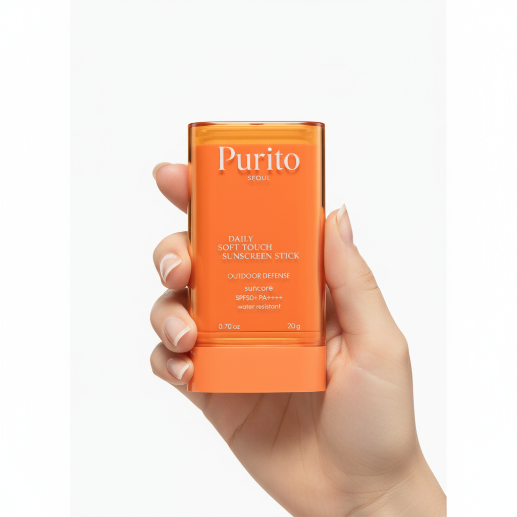PURITO SEOUL - DAILY SOFT TOUCH SUNSTICK SPF50+ PA++++ - Opalovací krém ve formě tyčinky 20 g