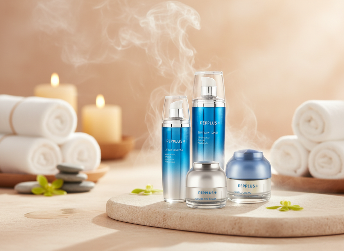 PEPPLUS+ - PREMIUM SPECIAL GIFT SET - Luxusní peptidová sada pro kompletní omlazení pleti