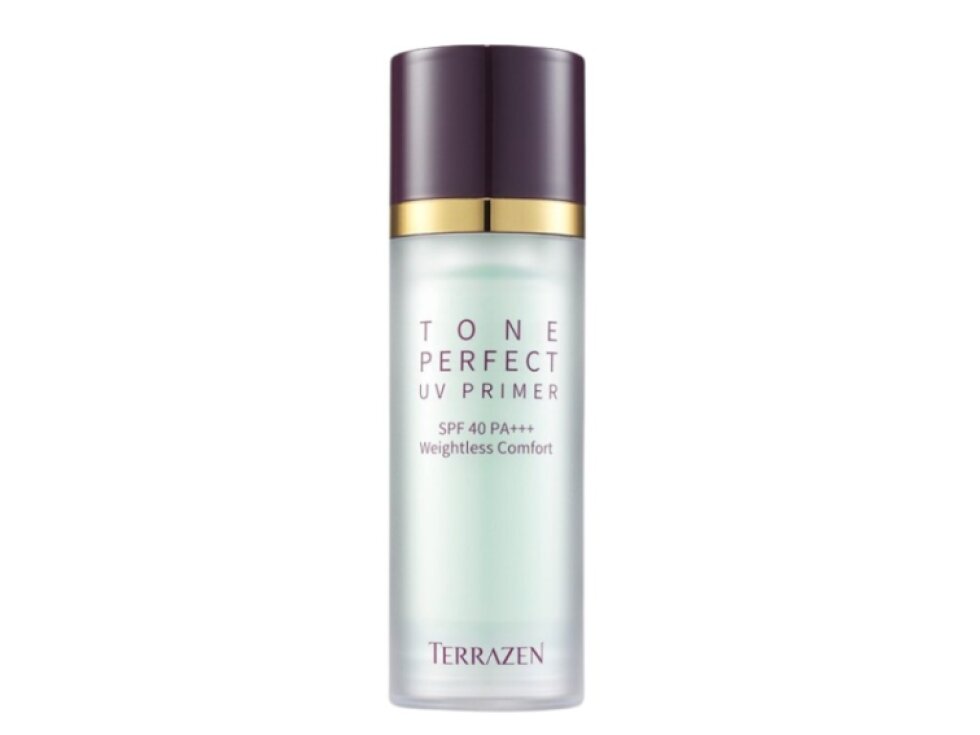 TERRAZEN - MAKE-UP TONE PERFECT PRIMER SPF40 PA+++ - Korekční CC krém & make-up primer se zeleným odstínem pro sjednocení pleti a SPF 30 ml