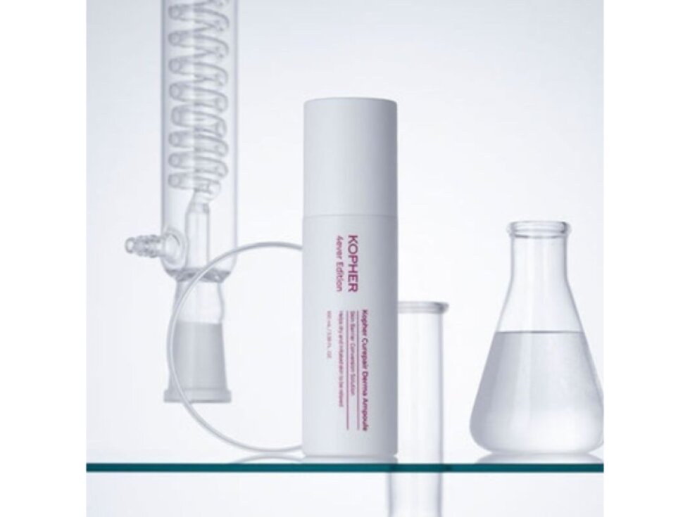 KOPHER - CUREPAIR DERMA AMPOULE - Zklidňující sprejová ampule pro obnovu kožní bariéry, hydrataci a vyvážení pleti 100 ml