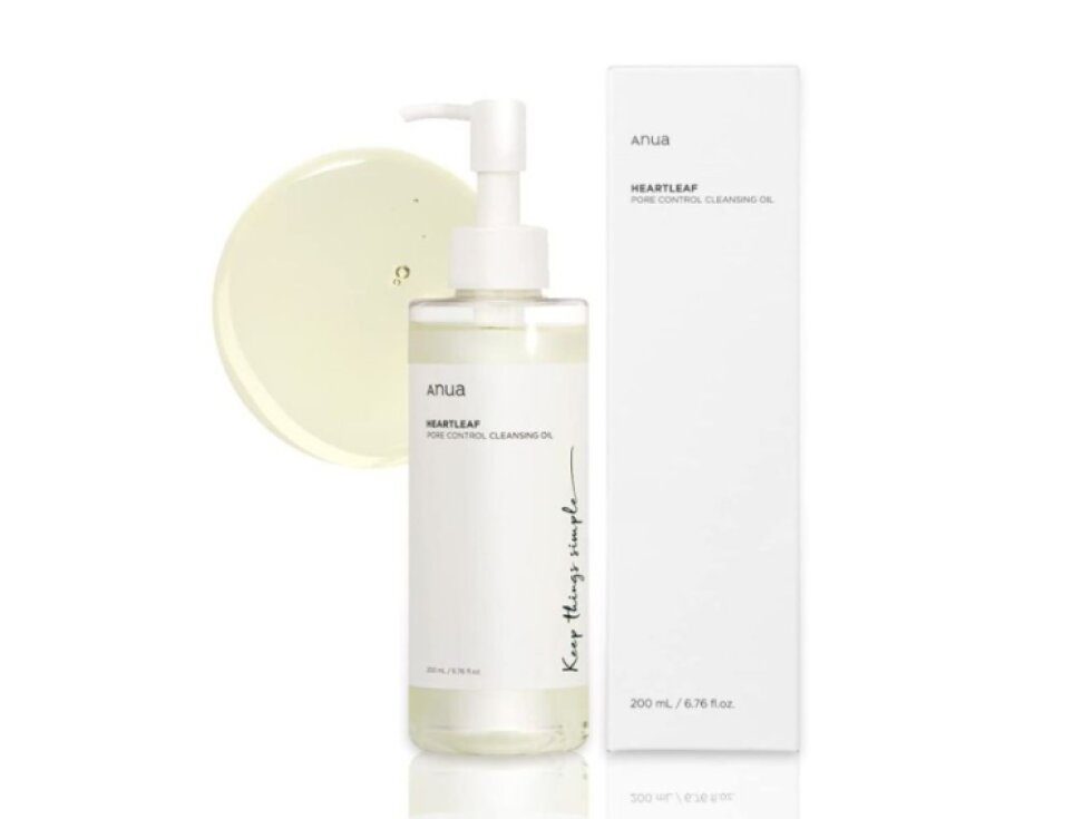 ANUA - HEARTLEAF PORE CONTROL CLEANSING OIL - Čisticí olej pro kontrolu pórů s houttuynií srdčitou 200 ml