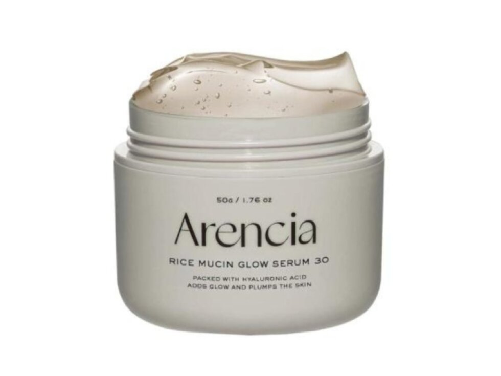 ARENCIA - RICE MUCIN GLOW SERUM 30 - Rozjasňující a hydratační glow sérum s fermentovanou rýží 50 ml