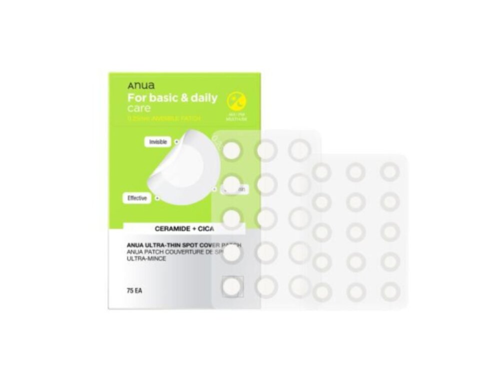 ANUA - ULTRA THIN SPOT COVER PATCH - Ultra tenké náplasti na akné 75 ks