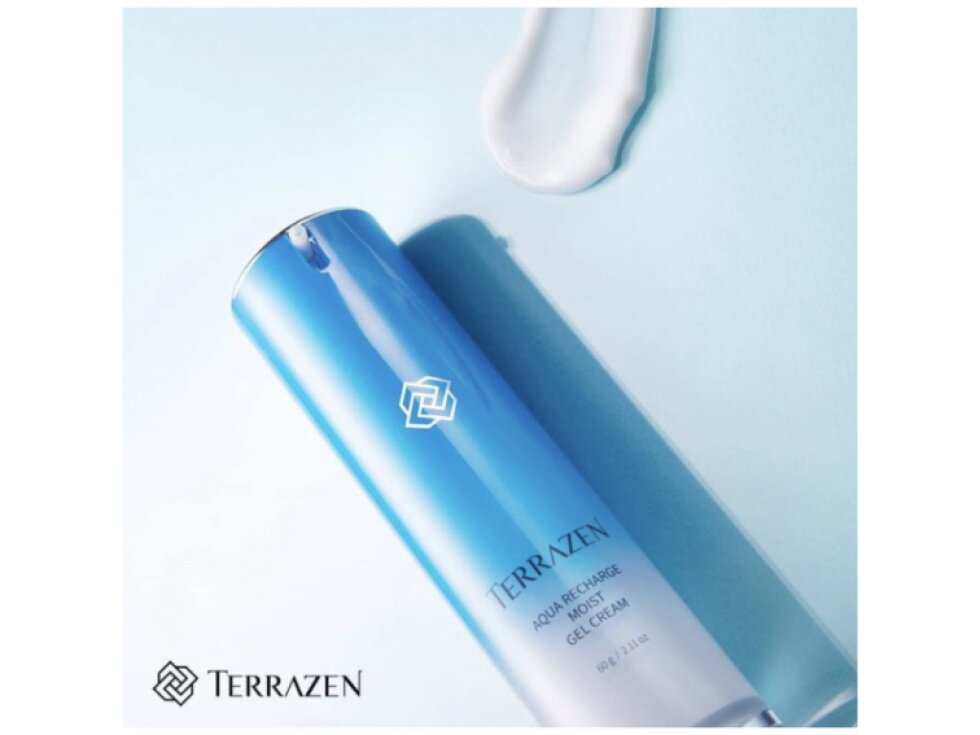 TERRAZEN - AQUA RECHARGE MOIST GEL CREAM - Hydratační gelový pleťový krém pro lehkou a dlouhodobou hydrataci 55 g