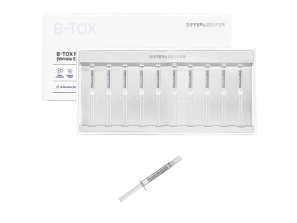 DIFFER & DEEPER - B-TOX FOR DAILYSHOT RX - Intenzivní protivráskový booster s botox-like efektem 10 x 2,5 ml