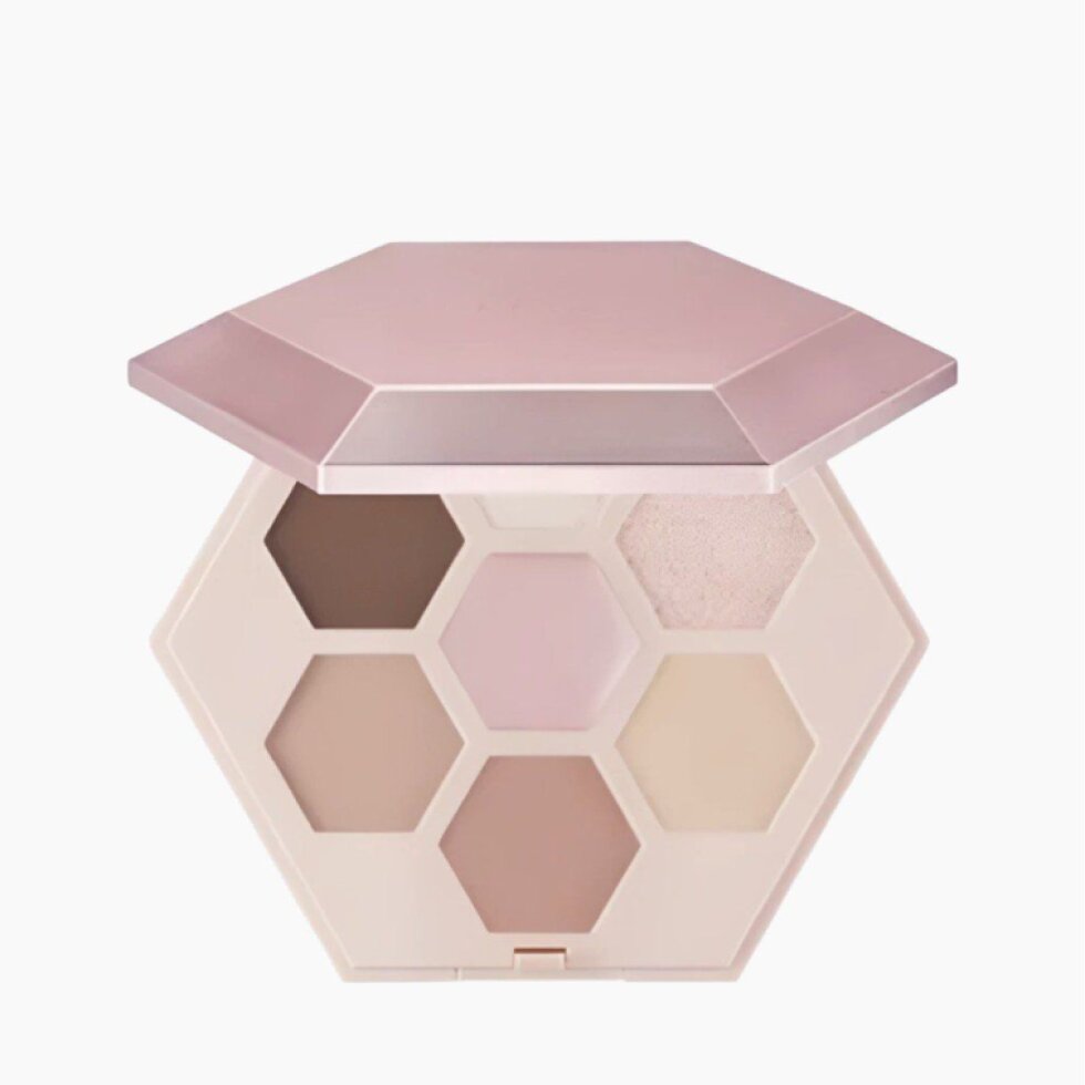 Elroel - Barely Mood Eyeshadow Palette - 02 Pale Rose - Paletka očních stínů v elegantních růžových tónech 8,7 g