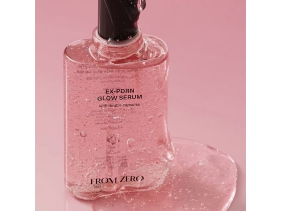FROM ZERO - EX-PDRN GLOW SERUM - Regenerační a rozjasňující pleťové sérum s EX-PDRN a ženšenem 100 ml