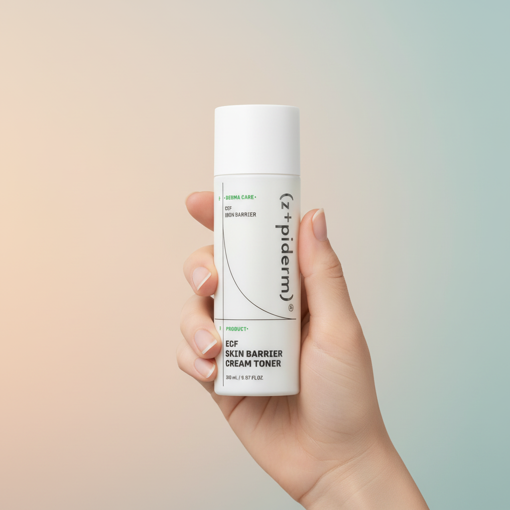 Z+piderm EGF Skin Barrier Cream Toner - Intenzivní hydratační krémový toner s EGF 150 ml