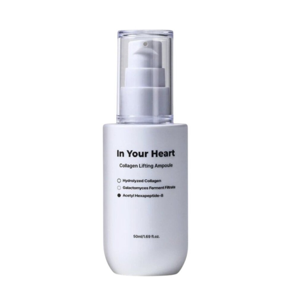 In Your Heart - Collagen Lifting Ampoule - Liftingová kolagenová ampule pro pevnou a hydratovanou pleť 50 ml