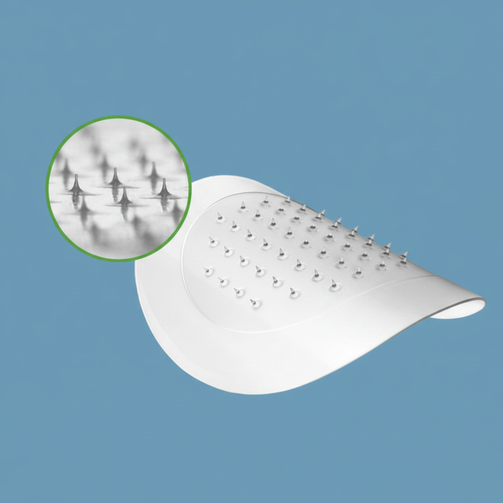 ACROPASS - TROUBLE CURE SET - Lokální sada na akné s mikrojehličkovými náplastmi a čisticí péčí 6 ks