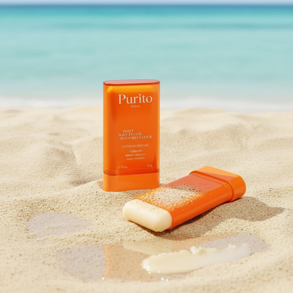 PURITO SEOUL - DAILY SOFT TOUCH SUNSTICK SPF50+ PA++++ - Opalovací krém ve formě tyčinky 20 g
