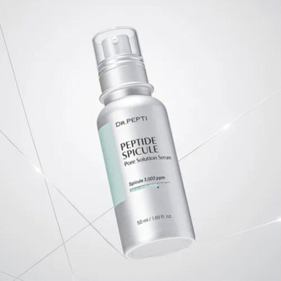 Dr. PEPTI – Peptide Spicule Pore Solution Serum – Sérum pro zjemnění pórů a hladší pleť se spikulemi 50 ml