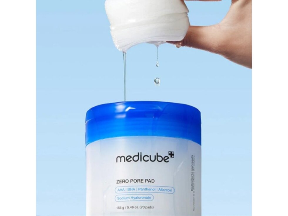 MEDICUBE - ZERO PORE PAD - Exfoliační čisticí tampony pro čisté póry a hladkou pleť 70 ks