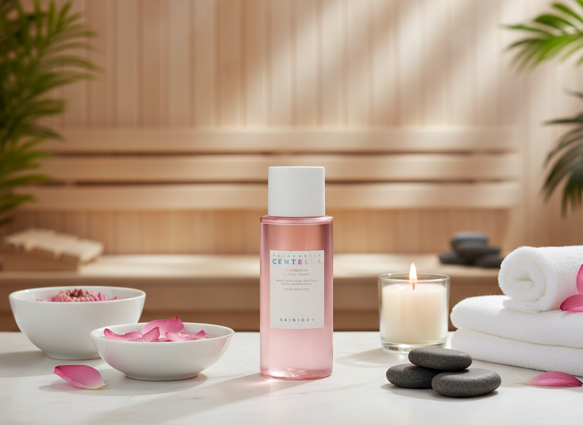 SKIN1004 - MADAGASCAR CENTELLA POREMIZING CLEAR TONER - Pleťový toner na rozšířené póry 210 ml