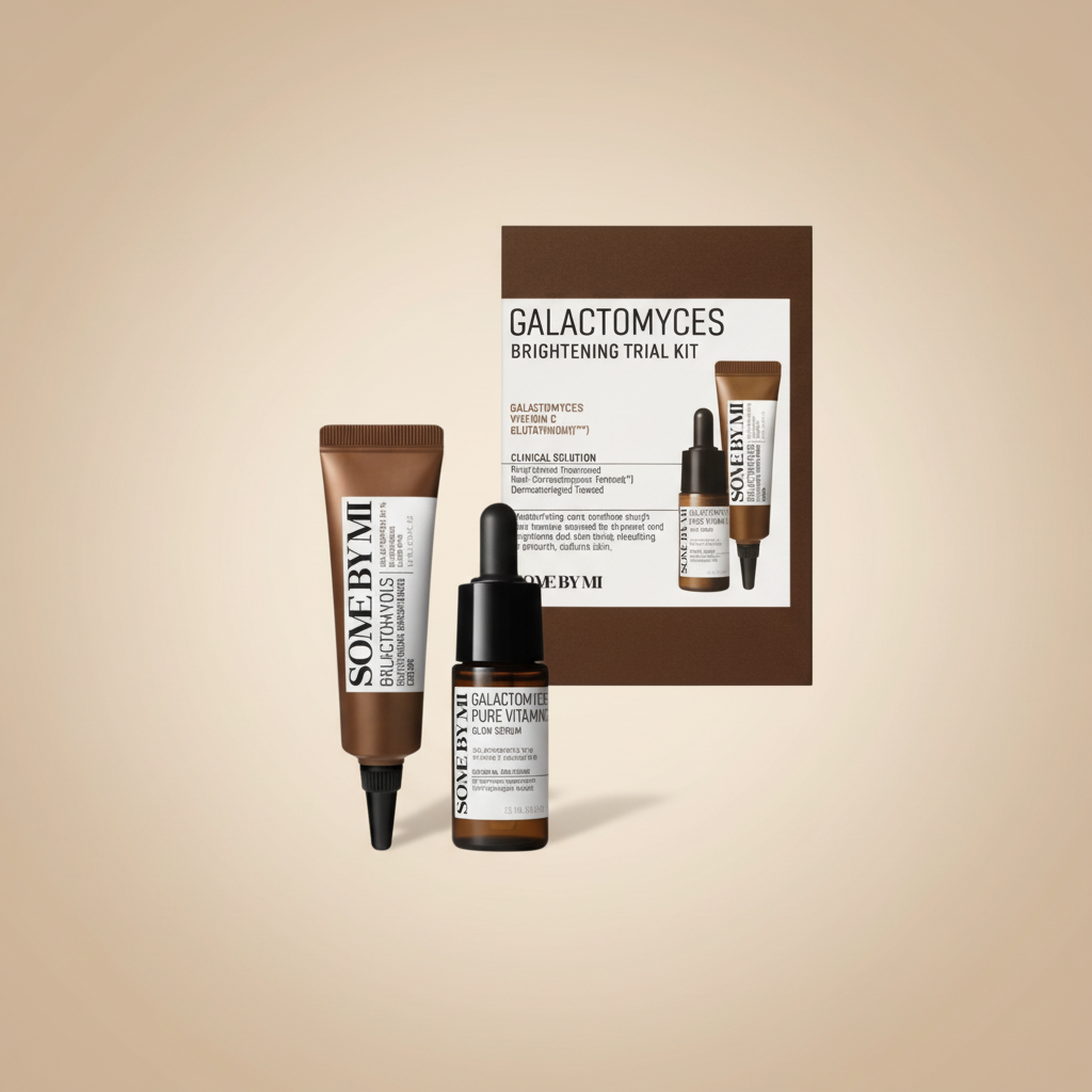 Some By Mi - Galactomyces Brightening Trial Kit - Zkušební sada pro rozjasnění, sjednocení a hydrataci pleti krém + sérum