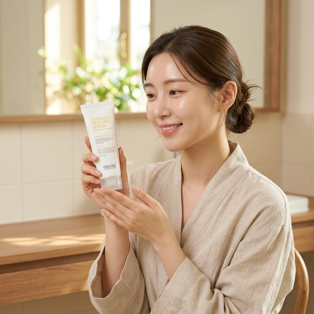 Cell By Cell - Vitamin Peeling Serum - Jemné peelingové sérum s vitamínem C a yuzu pro rozjasnění a vyhlazení pleti 100 ml