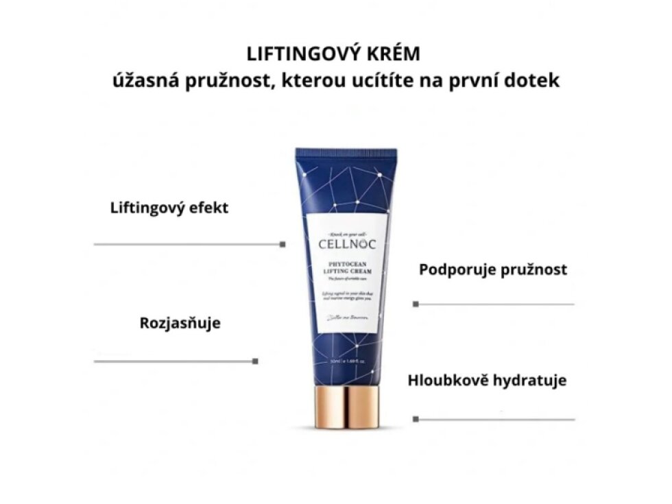 CELLNOC - PHYTOCEAN LIFTING CREAM - Exkluzivní krém se složkou LIFTING SIGNAL™ 50 ml