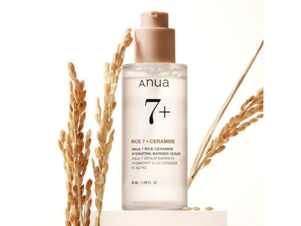ANUA - 7 RICE CERAMIDE HYDRATING BARRIER SERUM - Hydratační pleťové sérum s ceramidy a rýžovým extraktem 50 ml