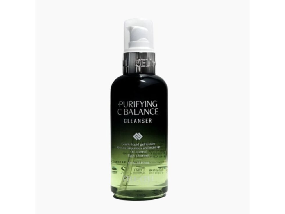CELL BY CELL - PURIFYING C BALANCE CLEANSER - Jemný čistící gel zejména pro mastnou a aknózní pleť 160 ml