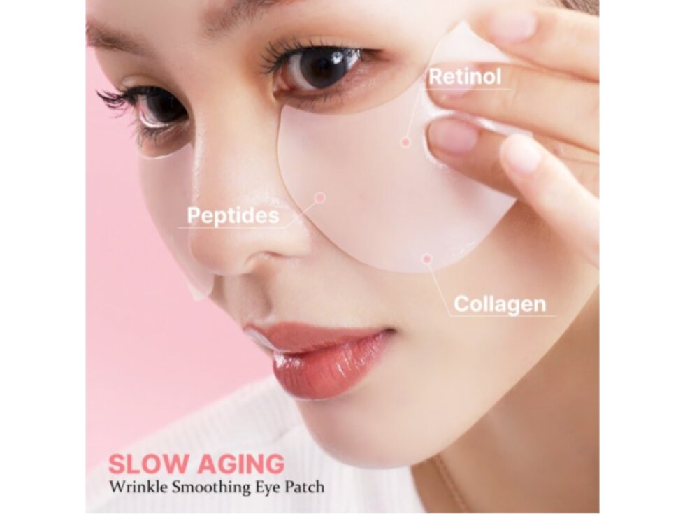 TRIMAY - WRINKLE SMOOTHING GEL EYE PATCH - Vyhlazující hydrogelové polštářky pod oči proti vráskám 60 ks