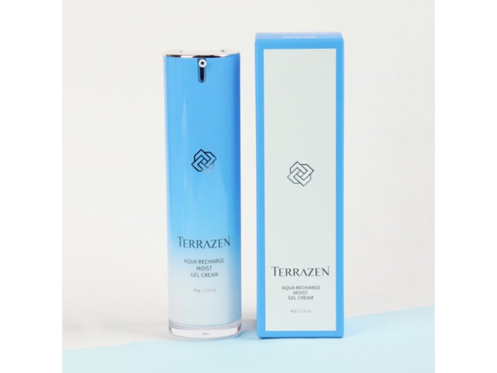 TERRAZEN - AQUA RECHARGE MOIST GEL CREAM - Hydratační gelový pleťový krém pro lehkou a dlouhodobou hydrataci 55 g