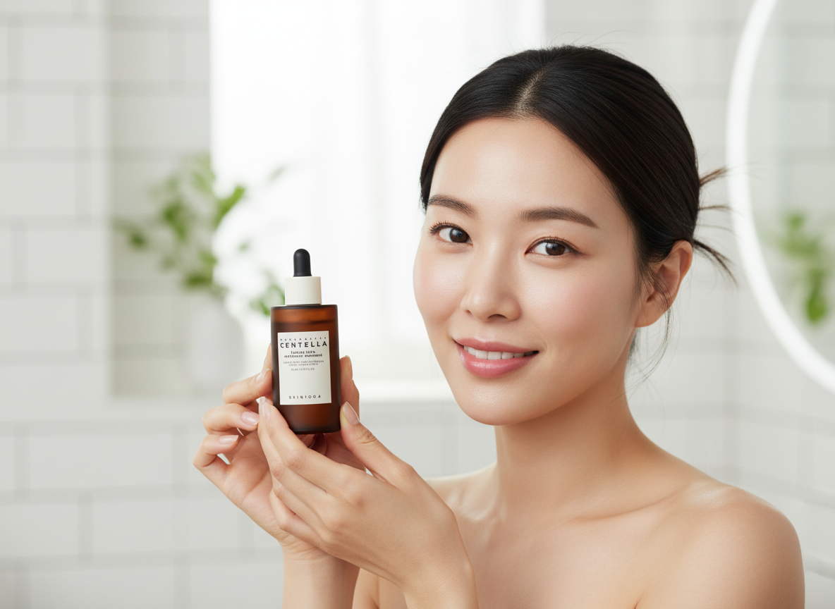 SKIN1004 - MADAGASCAR CENTELLA PROBIO-CICA INTENSIVE AMPOULE - Intenzivní regenerační ampule s fermentovanou centellou a ceramidy 50 ml