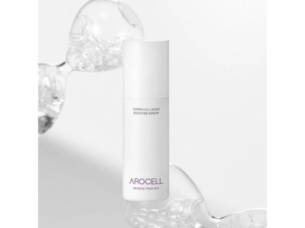 AROCELL - SUPER COLLAGEN BOOSTER SERUM - Bublinkové kolagenové sérum s exosomy pro pevnost a regeneraci pleti 70 ml