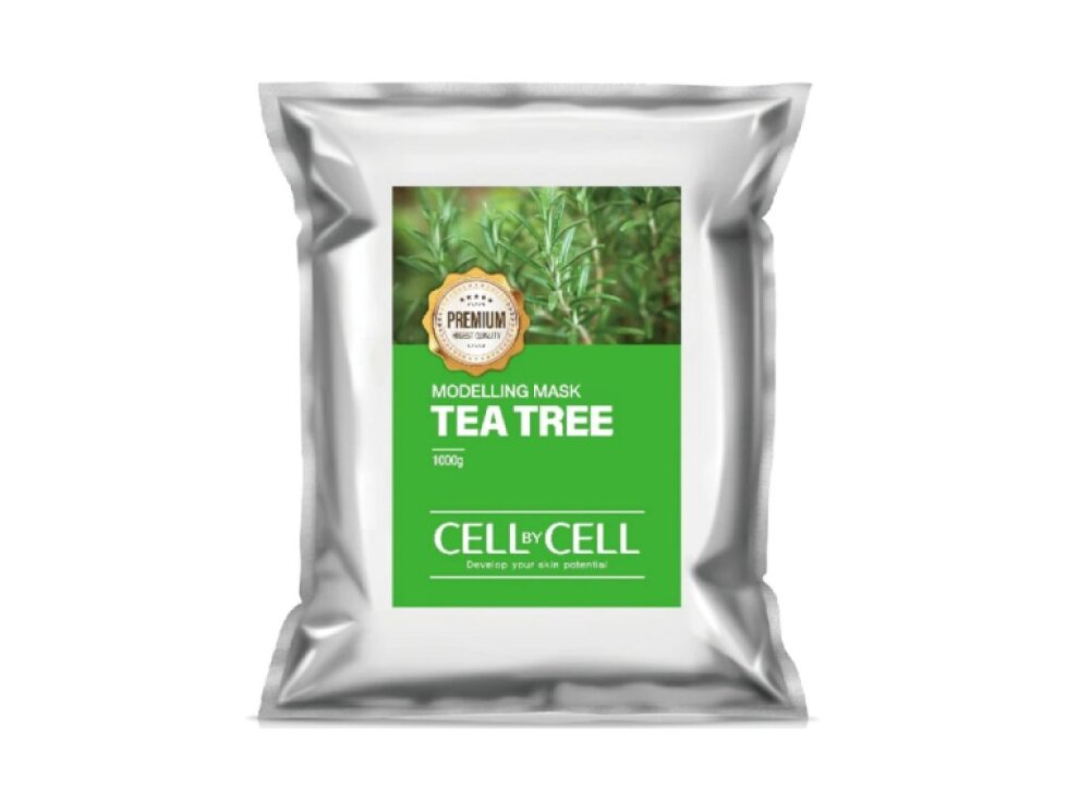 CELL BY CELL - MODELING MASK TEA TREE - Zklidňující modelovací maska s tea tree 1 kg