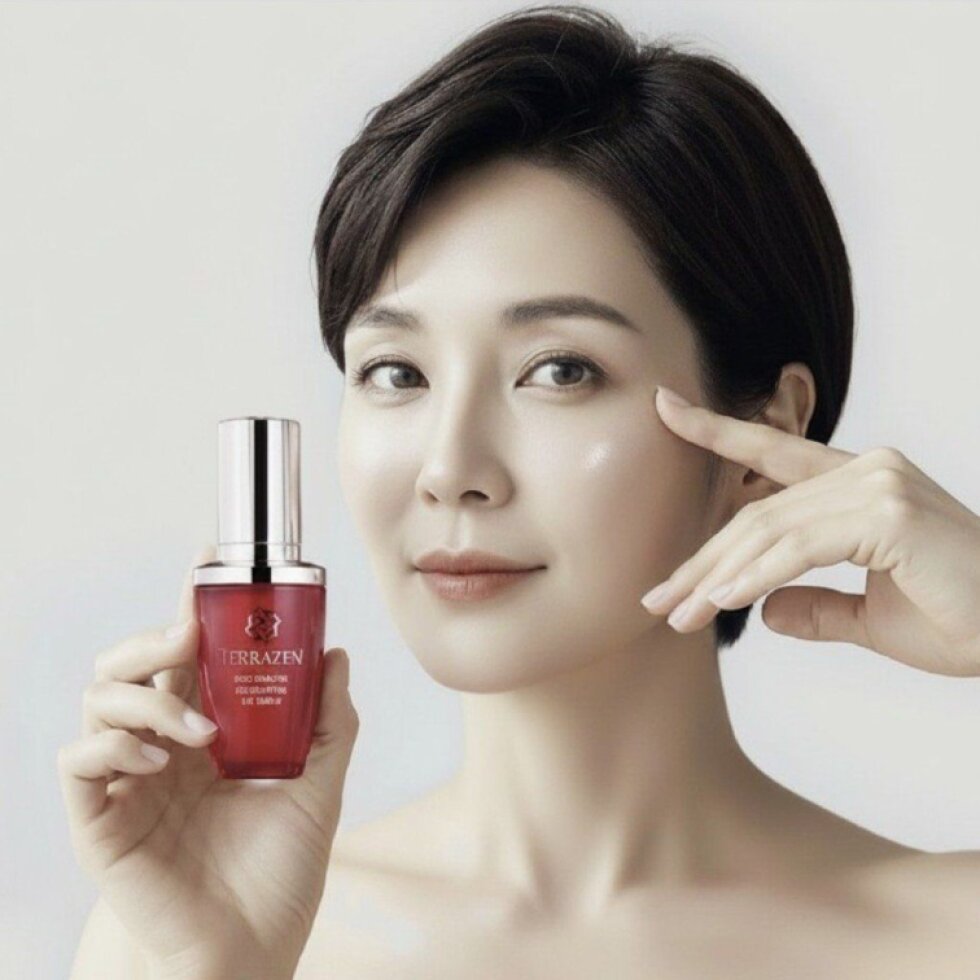 Terrazen - Red Diamond Astaxanthin Face Serum - Luxusní antioxidační sérum s astaxanthinem, resveratrolem a glutathionem 50 ml