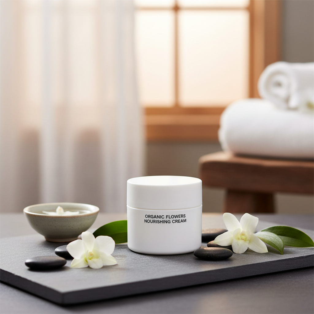 Whamisa - Organic Flowers Nourishing Cream - BIO Anti Aging pleťový výživný krém 50 ml