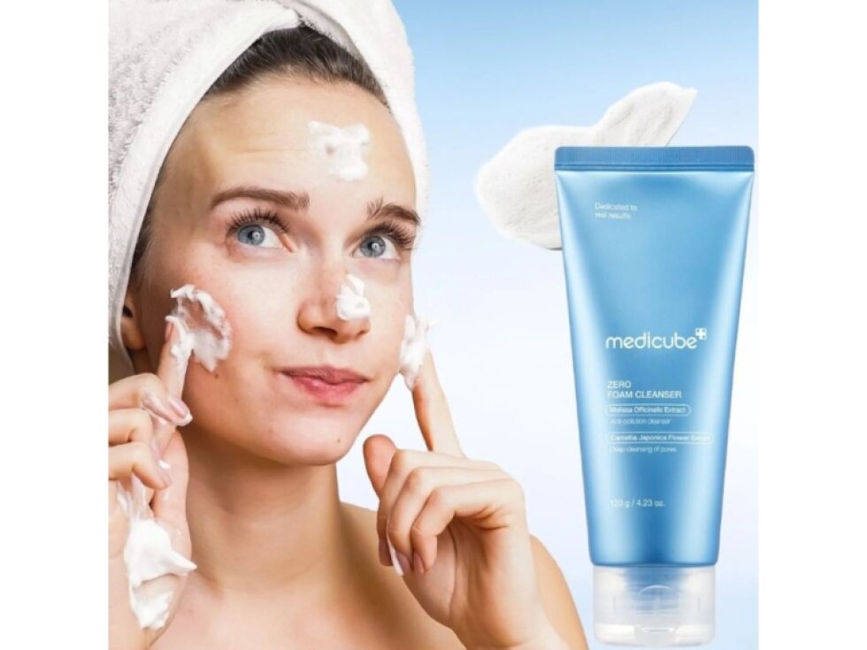 MEDICUBE - ZERO FOAM CLEANSER - Jemná čistící pěna pro mastnou a problematickou pleť 120 ml
