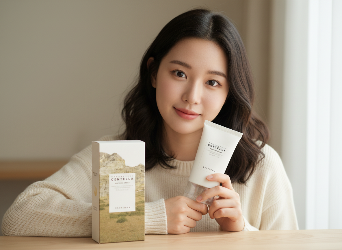 SKIN1004 - MADAGASCAR CENTELLA SOOTHING CREAM - Zklidňující krém s Centellou Asiatica 75 ml