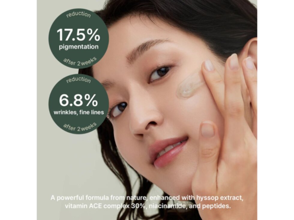 ARENCIA - HOLY HYSSOP SERUM 30 - Rozjasňující a hydratační sérum s vitamínem C a hyaluronem 50 ml