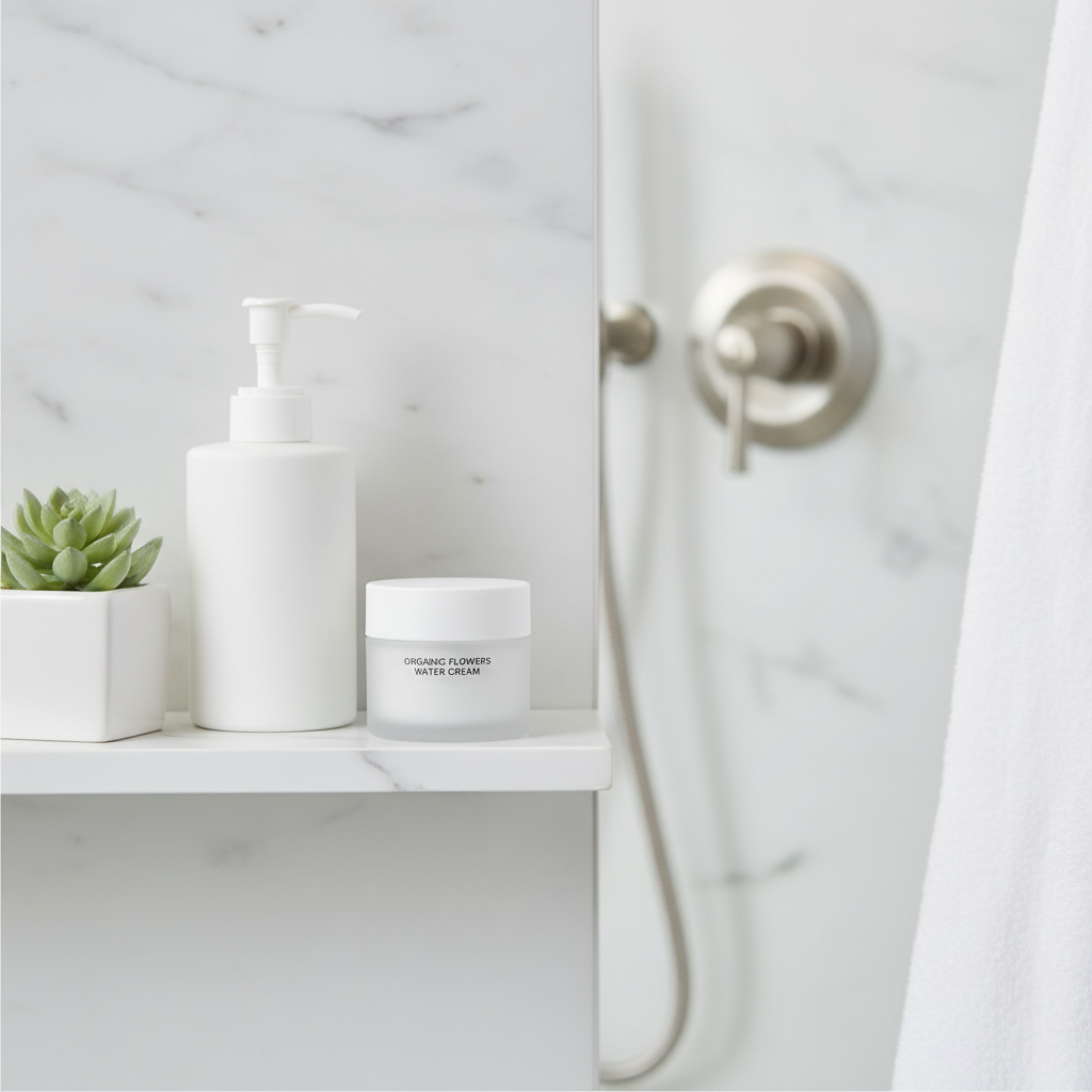 Whamisa - Organic Flowers Water Cream - Bio hydratační krém s kolagenem 50 ml