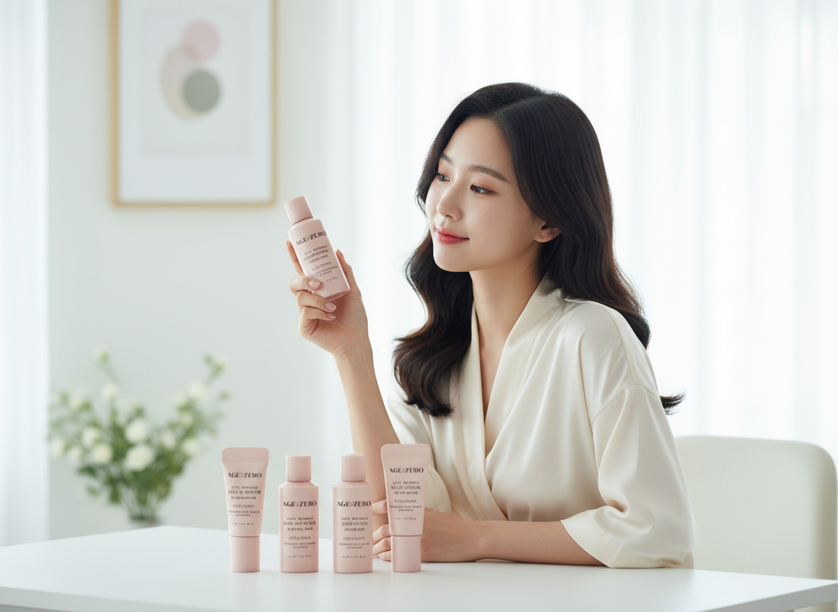 AGE:ZERO - TRAVEL KIT - Luxusní anti-age sada na cesty 4 miniaturky