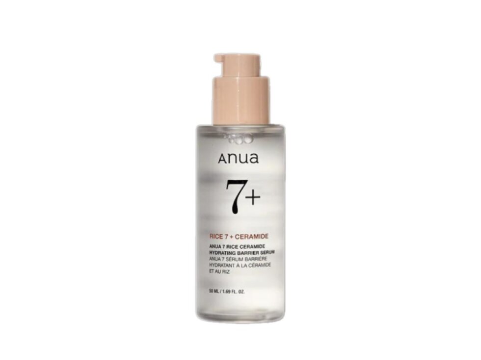 ANUA - 7 RICE CERAMIDE HYDRATING BARRIER SERUM - Hydratační pleťové sérum s ceramidy a rýžovým extraktem 50 ml