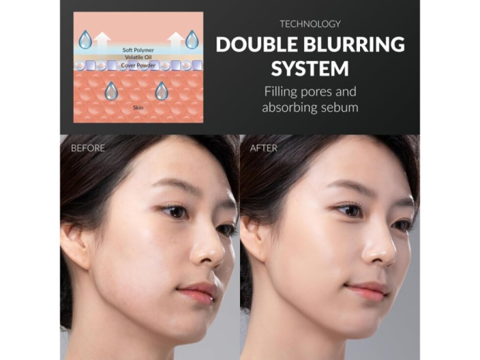 TERRAZEN - PERFEC FINISH CUSHION - Perfektně krycí cushion make-up s anti-aging účinkem a SPF50+ PA++++ Odstín 21 Light Beige 15 g + náhradní náplň 15 g