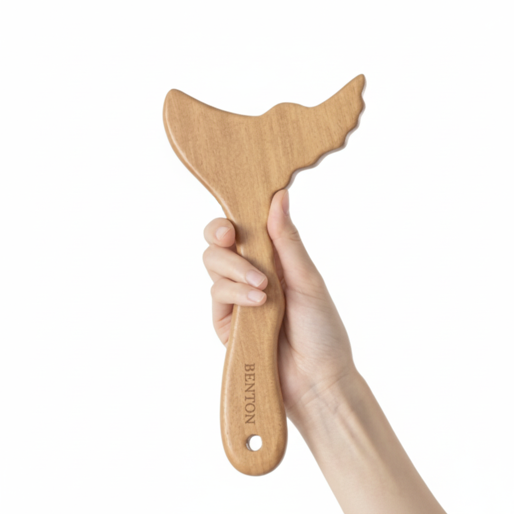 Benton - Body Gulsa Massager - Dřevěná gua sha pomůcka pro masáž a akupresuru celého těla