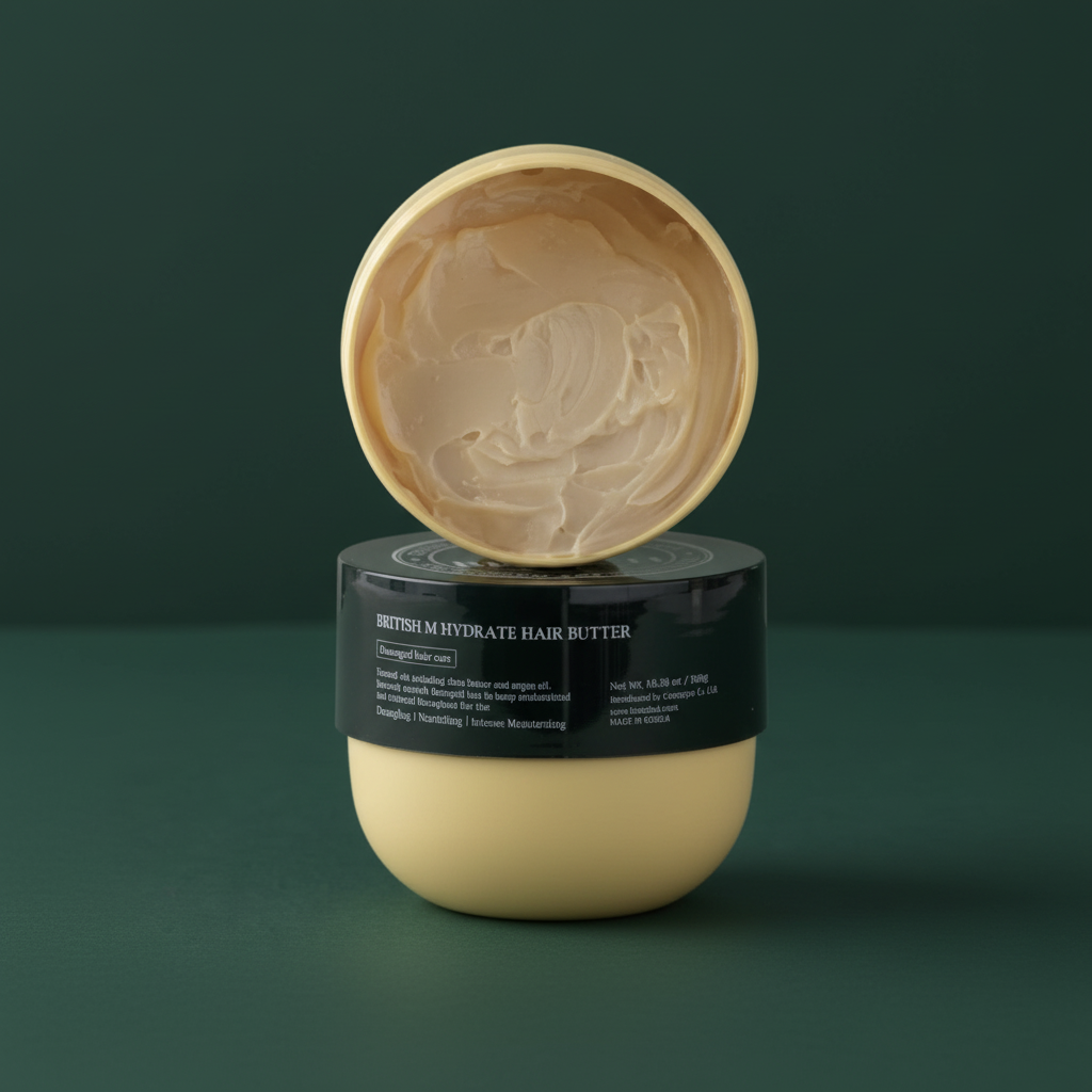 BRITISH M - HYDRATE HAIR BUTTER - Korejská vlasová maska 300 g