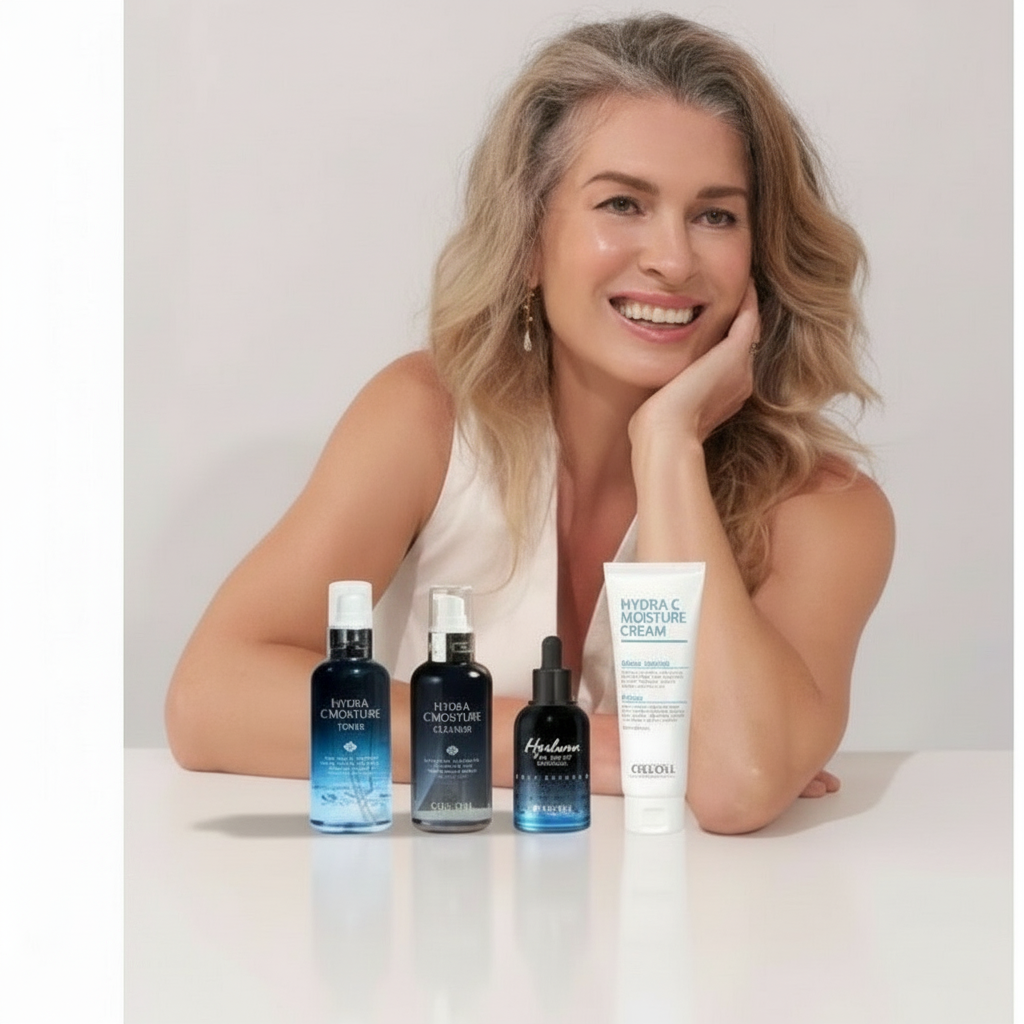 CELL BY CELL - HYDRA C MOISTURE SADA - Intenzivní hydratační sada pro suchou a dehydratovanou pleťi 4 produkty