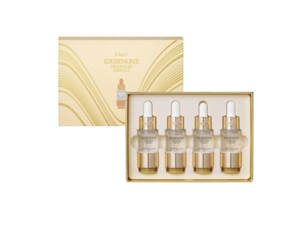ULTRA V IDEBENONE - PRESTIGE AMPOULE - Super liftingová doufázová ampule 4 x 10 ml