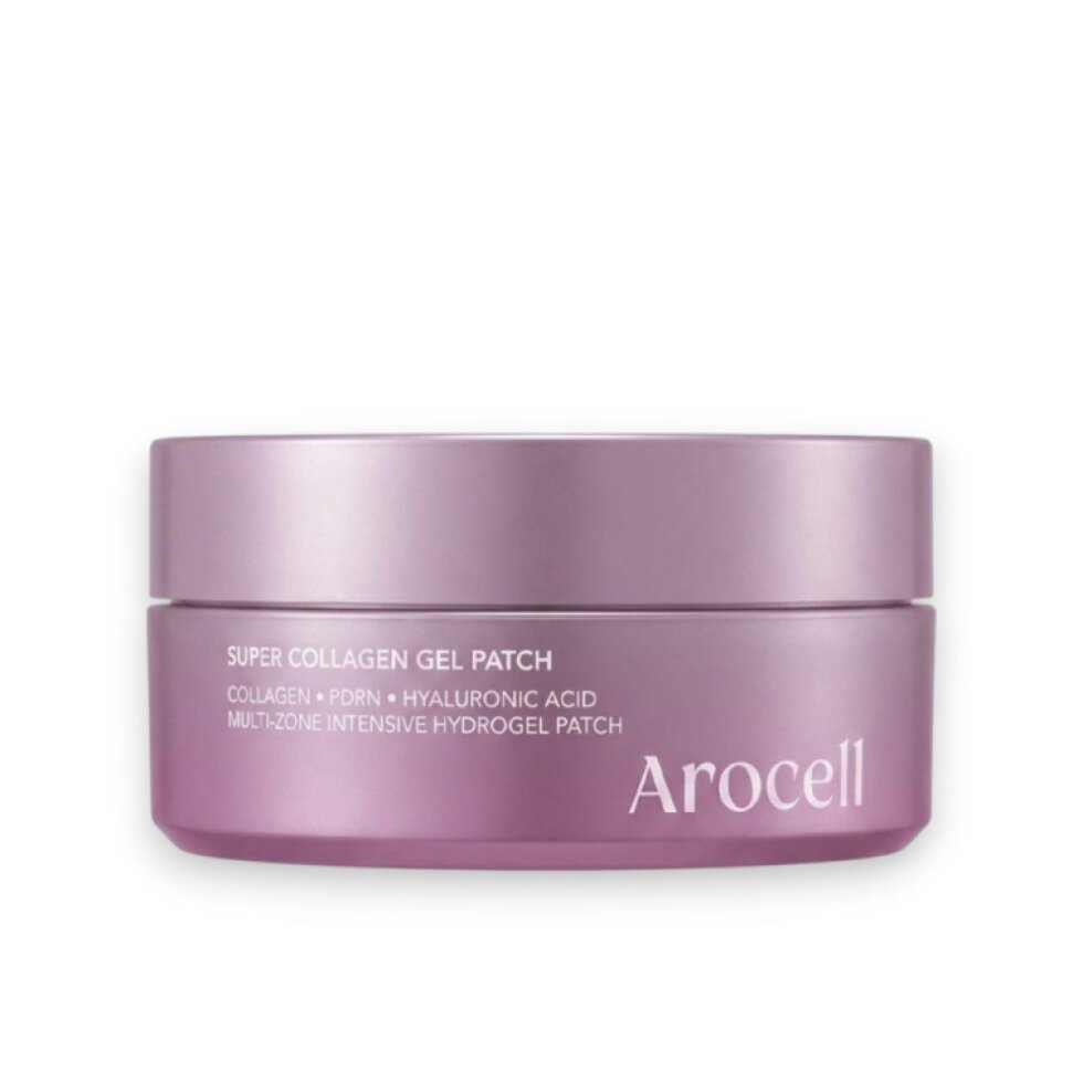 Arocell - Super Collagen Gel Patch - Hydrogelové kolagenové polštářky s PDRN, exosomy, EGF a peptidy 60 ks