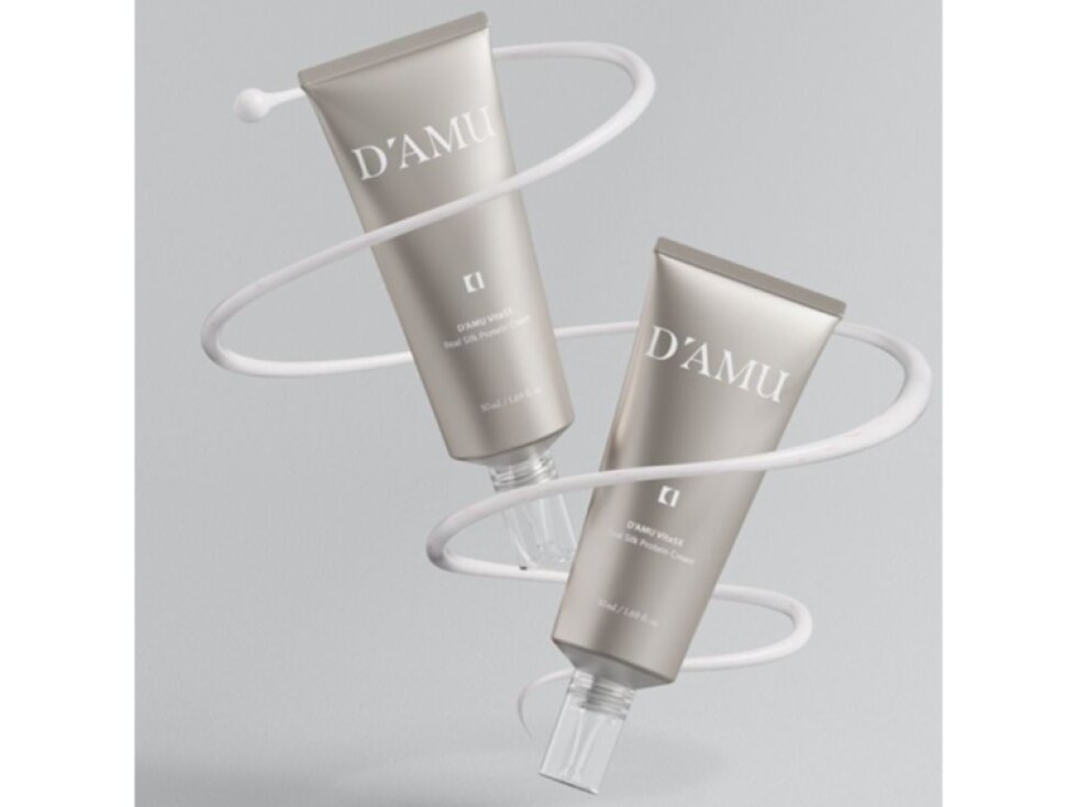 D'AMU - VITA 5X REAL SILK PROTEIN CREAM - 3D liftingový krém s pravými proteinovými vlákny, exosomy a komplexem 7 peptidů 50 g