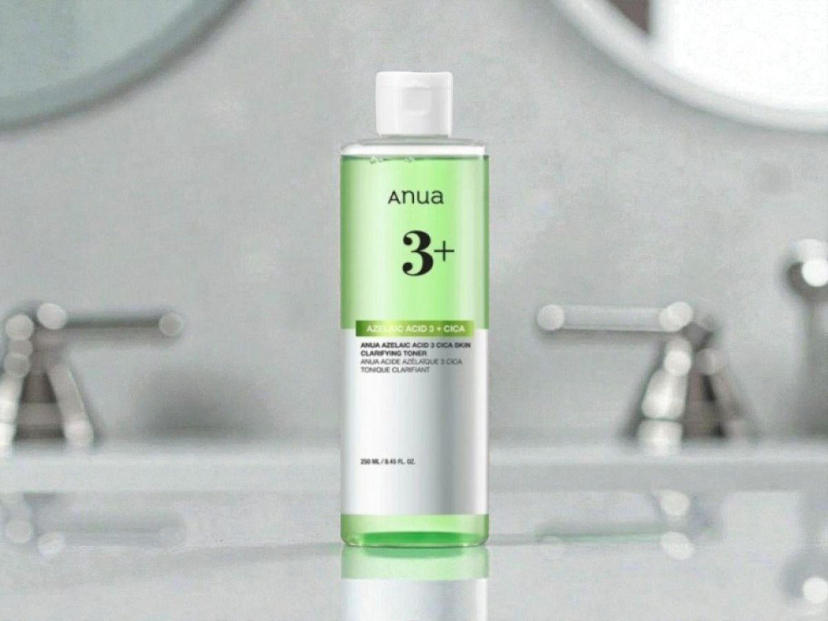 Anua - Azelaic Acid 3 Cica Skin Clarifying Toner - Zklidňující čisticí toner s 3% kyselinou azelaovou, 7× Cica komplexem a jemnou exfoliací 250 ml