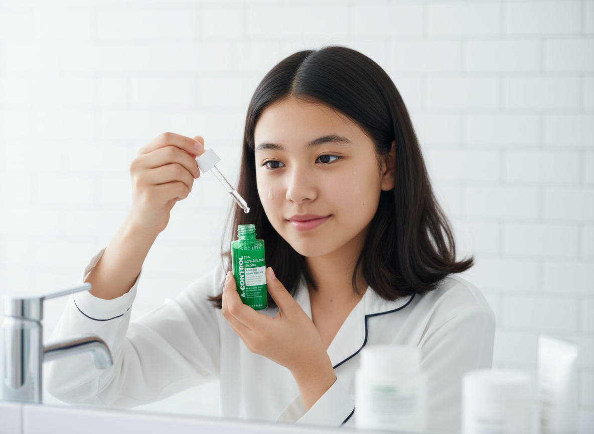 NINE LESS - A-CONTROL10% AZELAIC ACID SERUM - Vysoce koncentrované sérum s 10 % kyseliny azelaové pro aknózní pleť 30 ml