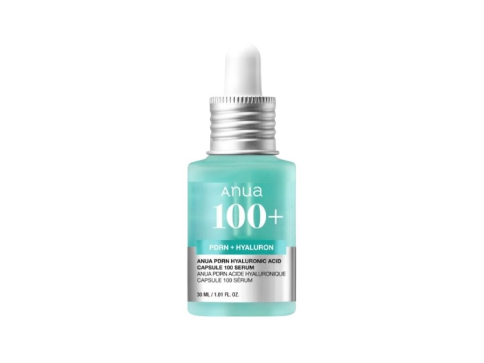 ANUA - PDRN HYALURONIC ACID CAPSULE100 SERUM - ANUA – PDRN Hyaluronic Capsule Serum 100 – Intenzivně hydratační a regenerační sérum s PDRN a 10 typy kyseliny hyaluronové 30 ml