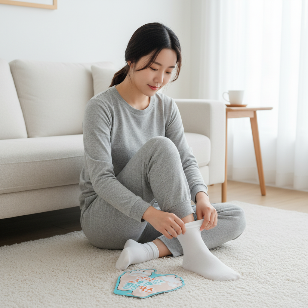 Apieu - Soft Foot Peeling Socks - Exfoliační ponožky na nohy pro jemnější chodidla 1 pár