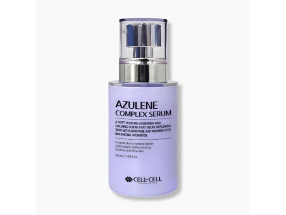 CELL BY CELL - AZULENE COMPLEX SERUM - Zklidňující a hydratační pleťové sérum 50 ml