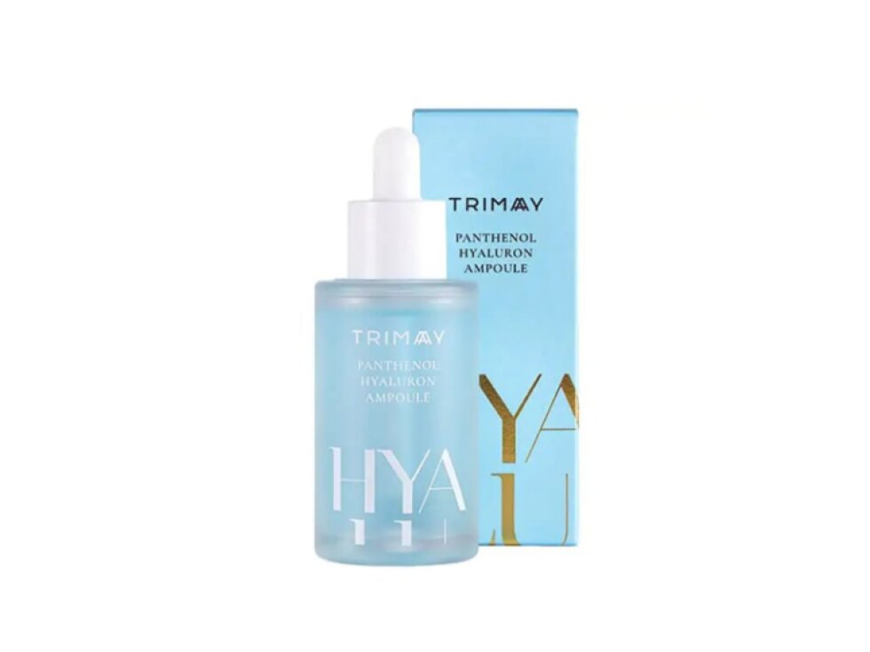 TRIMAY - PANTHENOL HYALURON AMPOULE - Zklidňující a hydratační ampule pro obnovu kožní bariéry 50 ml