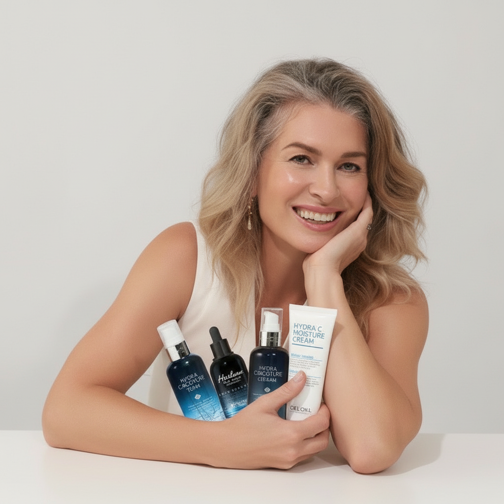 CELL BY CELL - HYDRA C MOISTURE SADA - Intenzivní hydratační sada pro suchou a dehydratovanou pleťi 4 produkty